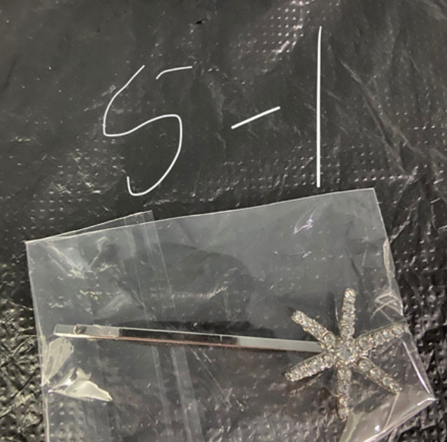 Star Hairpin Cute Trumpet Rhinestone Bobby Pin Viralgem Store