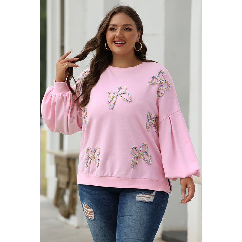 Winter New Loose All-matching Crew Neck Pullover Sweatshirt Women Viralgem Store