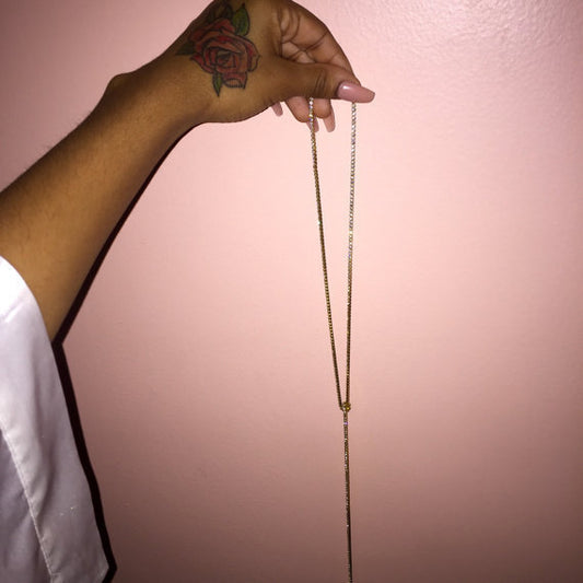 150CM Ins Choker Necklace With Rhinestones And Diamonds Bling Party Super Necklace