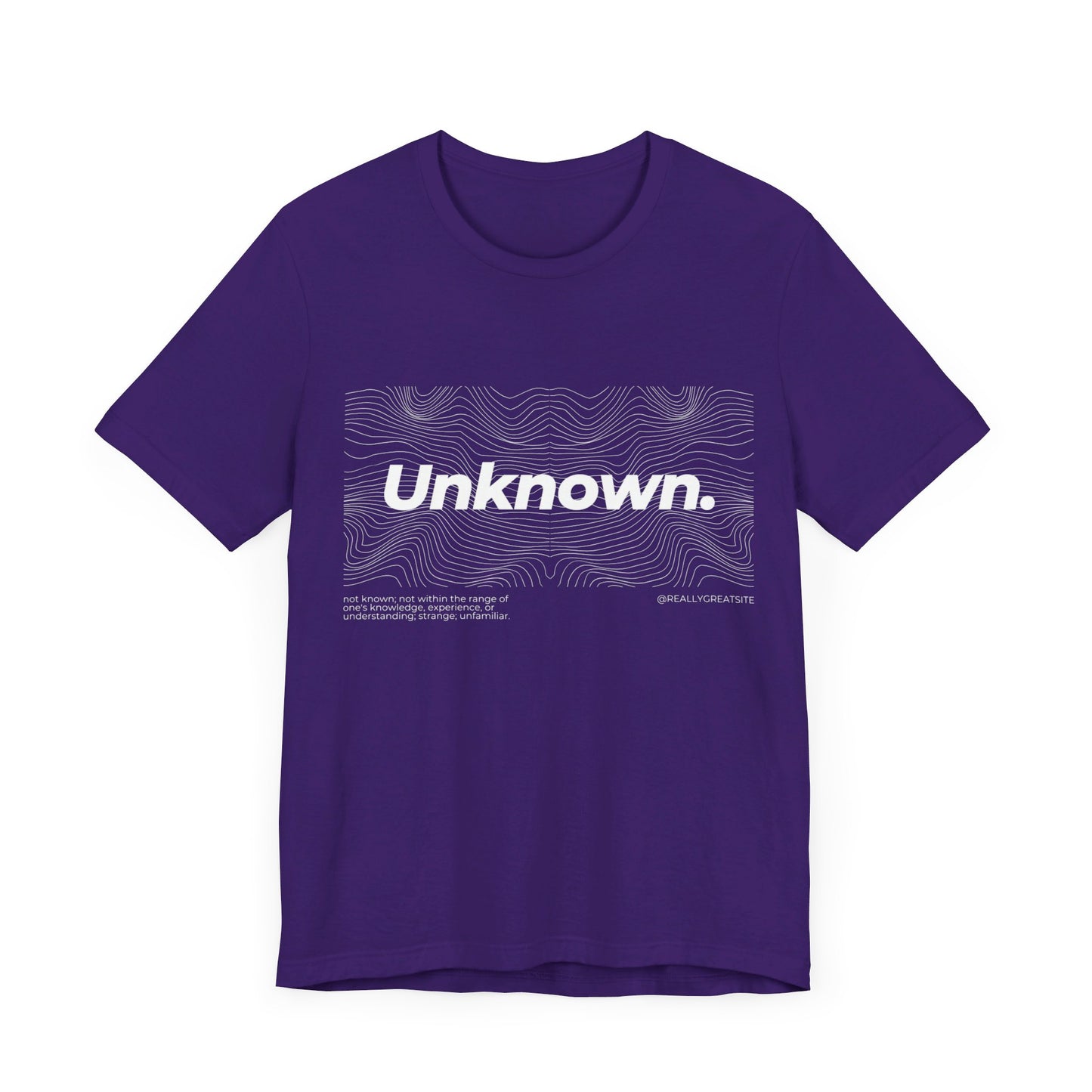 Unknown Tshirt, Anonymous Tshirt, Unisex Shirt