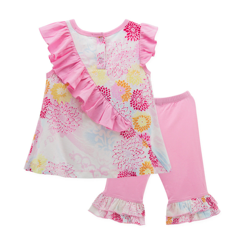 Summer Children's Clothing Bamboo Fiber Baby Clothing Viralgem Store