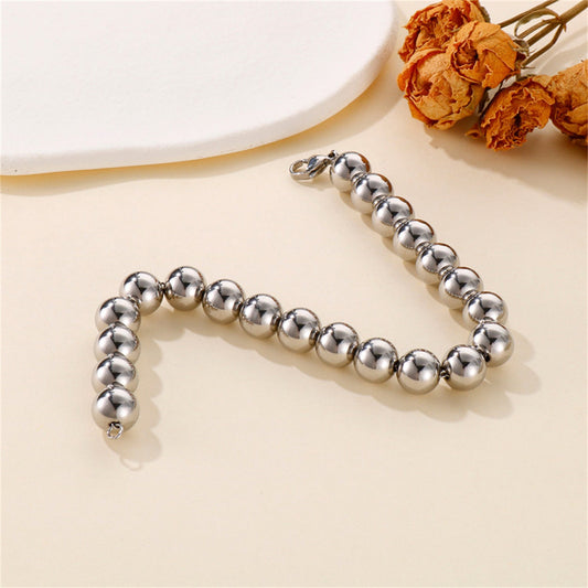 Women's Titanium Steel Choker Necklace Bracelet Set Viralgem Store