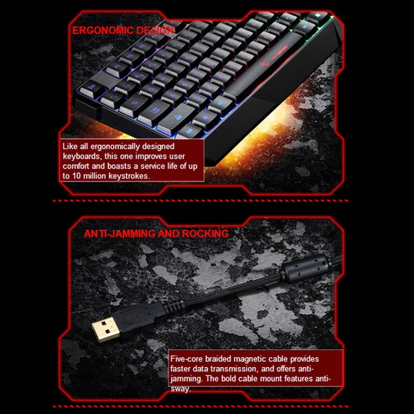 Urban Rain Gaming Keyboard Viralgem Store