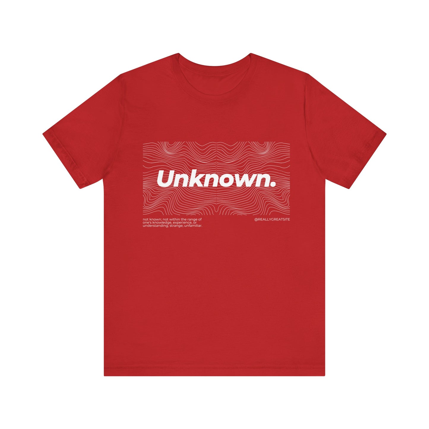 Unknown Tshirt, Anonymous Tshirt, Unisex Shirt