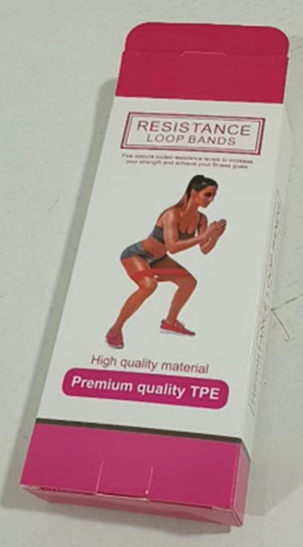 5 Level Resistance Rubber Bands Yoga Training Elastic Bands Viralgem Store