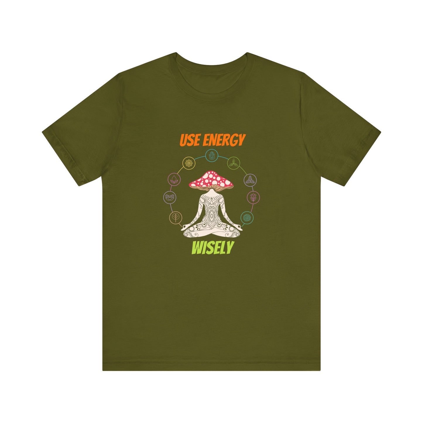 Use Energy Wisely Tshirt Good Energy Tshirt Unisex Jersey Short Sleeve Tee