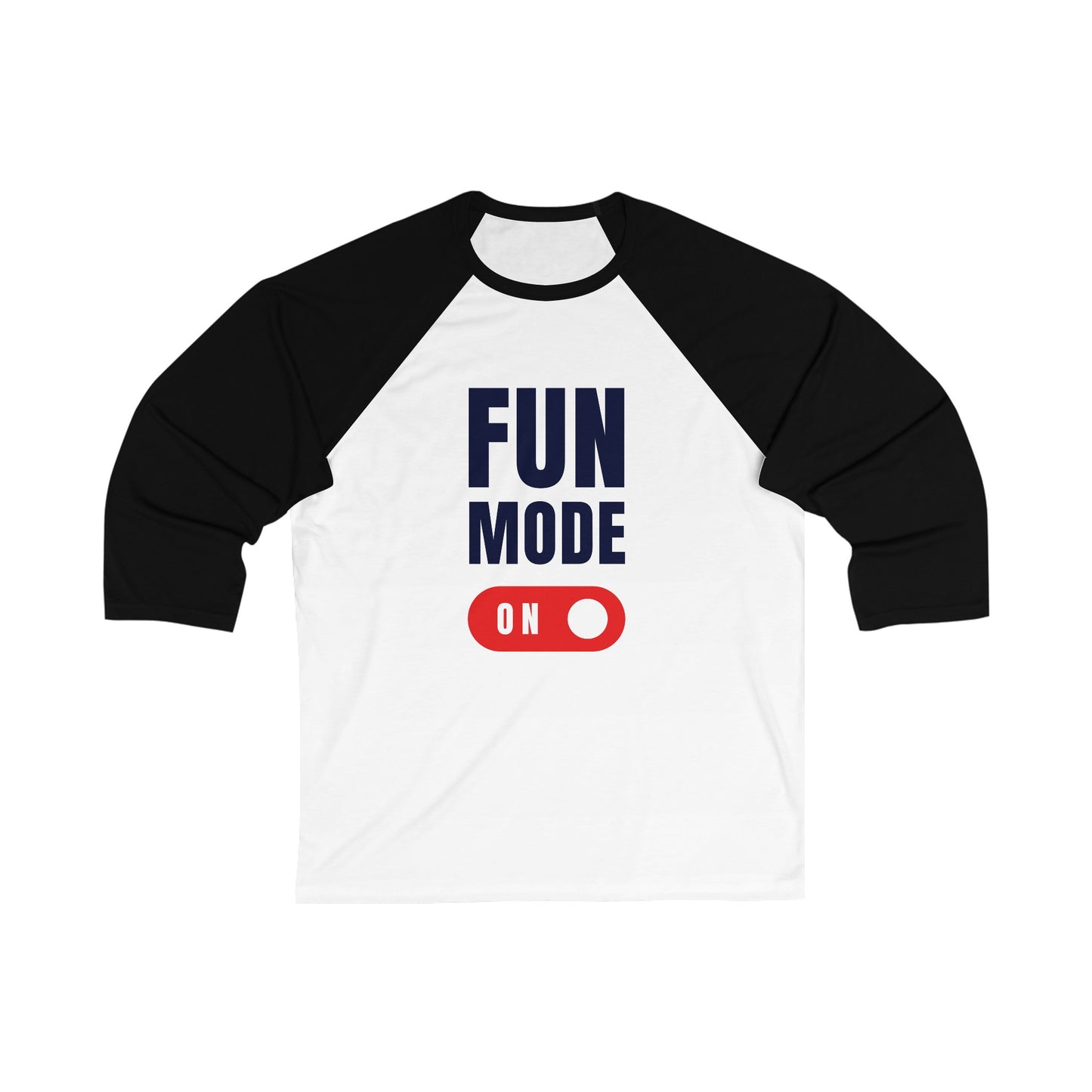 Unisex 34 Sleeve Baseball Tee, Long sleeves Tshirt, Fun Tshirt, Mood Tshirt
