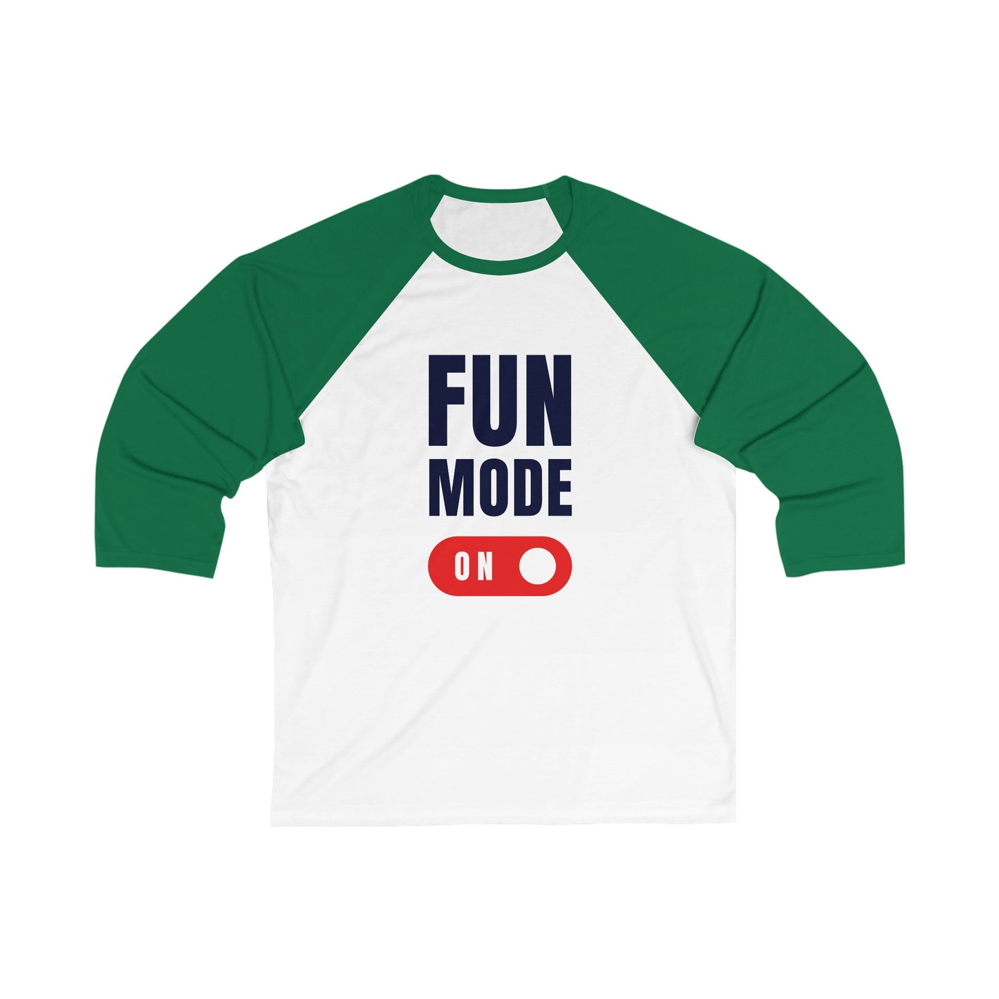 Unisex 34 Sleeve Baseball Tee, Long sleeves Tshirt, Fun Tshirt, Mood Tshirt