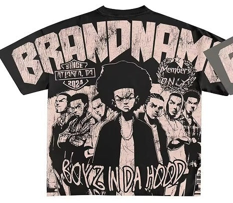 Y2g Harajuku Style T-shirt Men's Hip Hop Gothic Top Viralgem Store