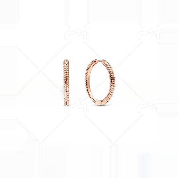 White Copper Silver Plated Bracelet String Beads Rose Gold Gold Circle Ear Studs Viralgem Store