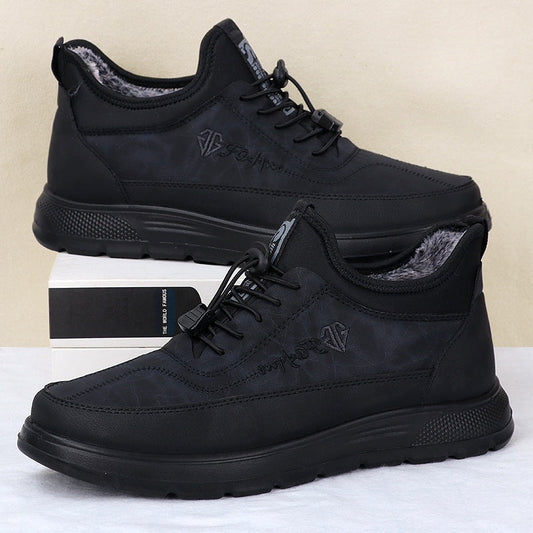Waterproof Warm Polyurethane Fleece-lined Thickened Sneakers Viralgem Store