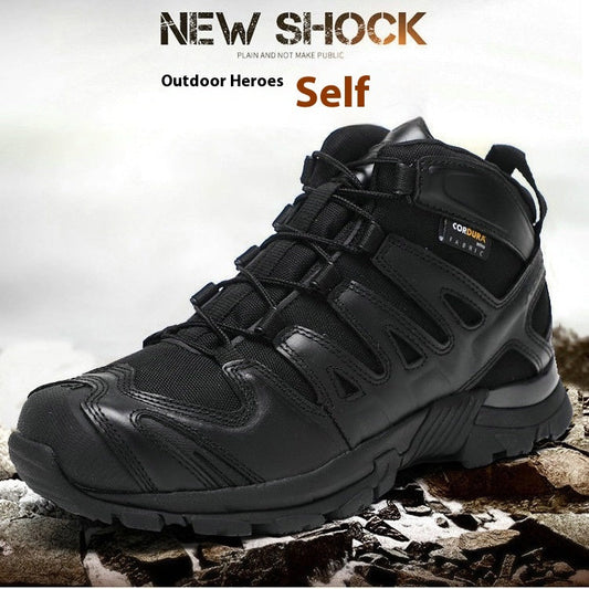 Tactical Military Boots Combat Boots Men's Mid-top Desert Boots Viralgem Store