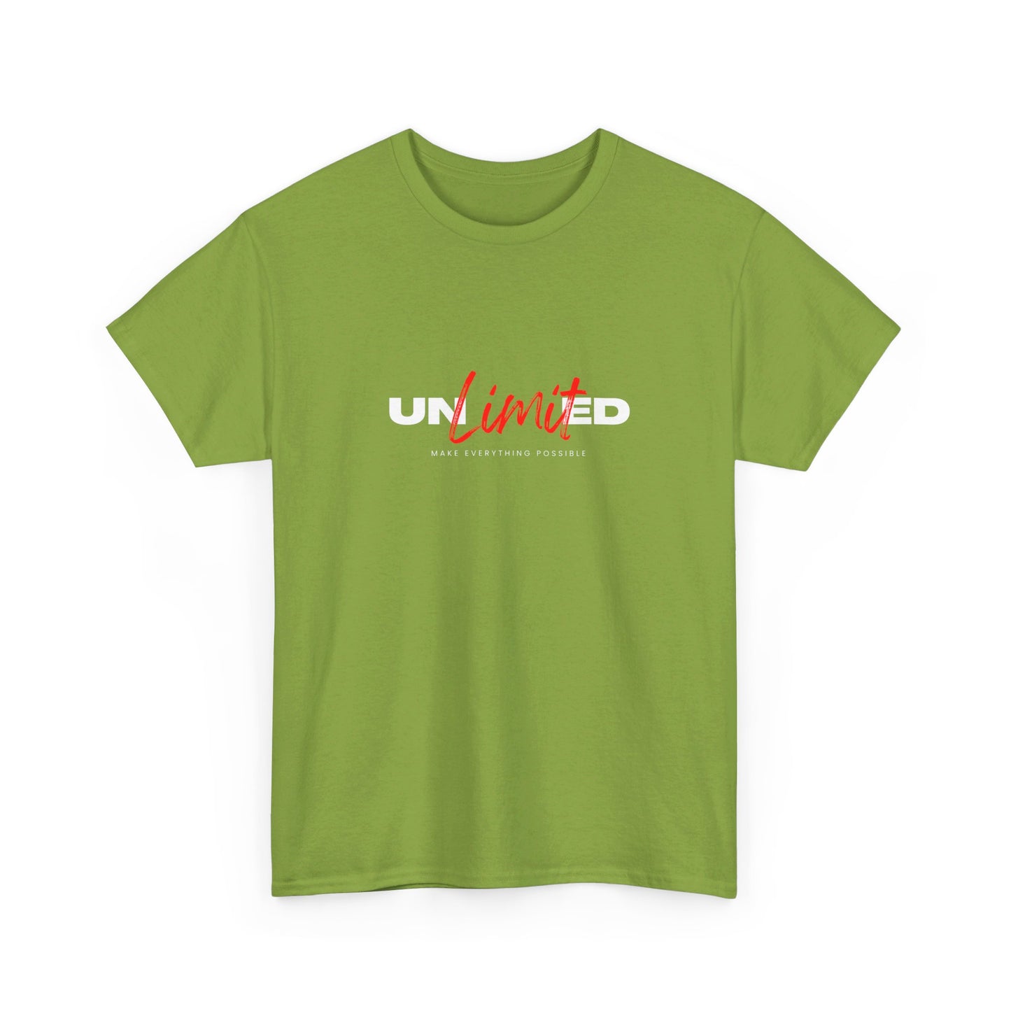 Unlimited tshirt Woman Man Cotton Tee