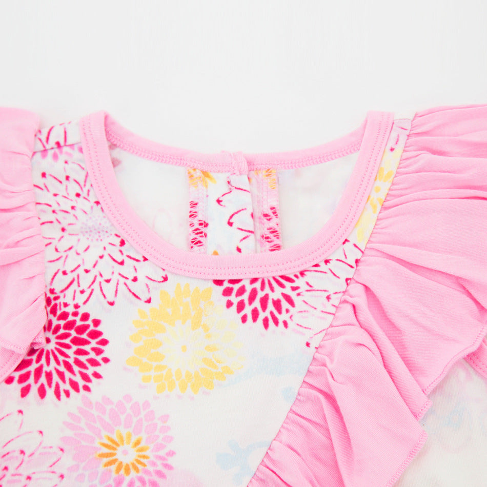 Summer Children's Clothing Bamboo Fiber Baby Clothing Viralgem Store