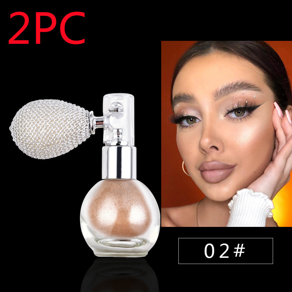 Spray Brightening Glitter Powder Body Powder Highlighter Viralgem Store