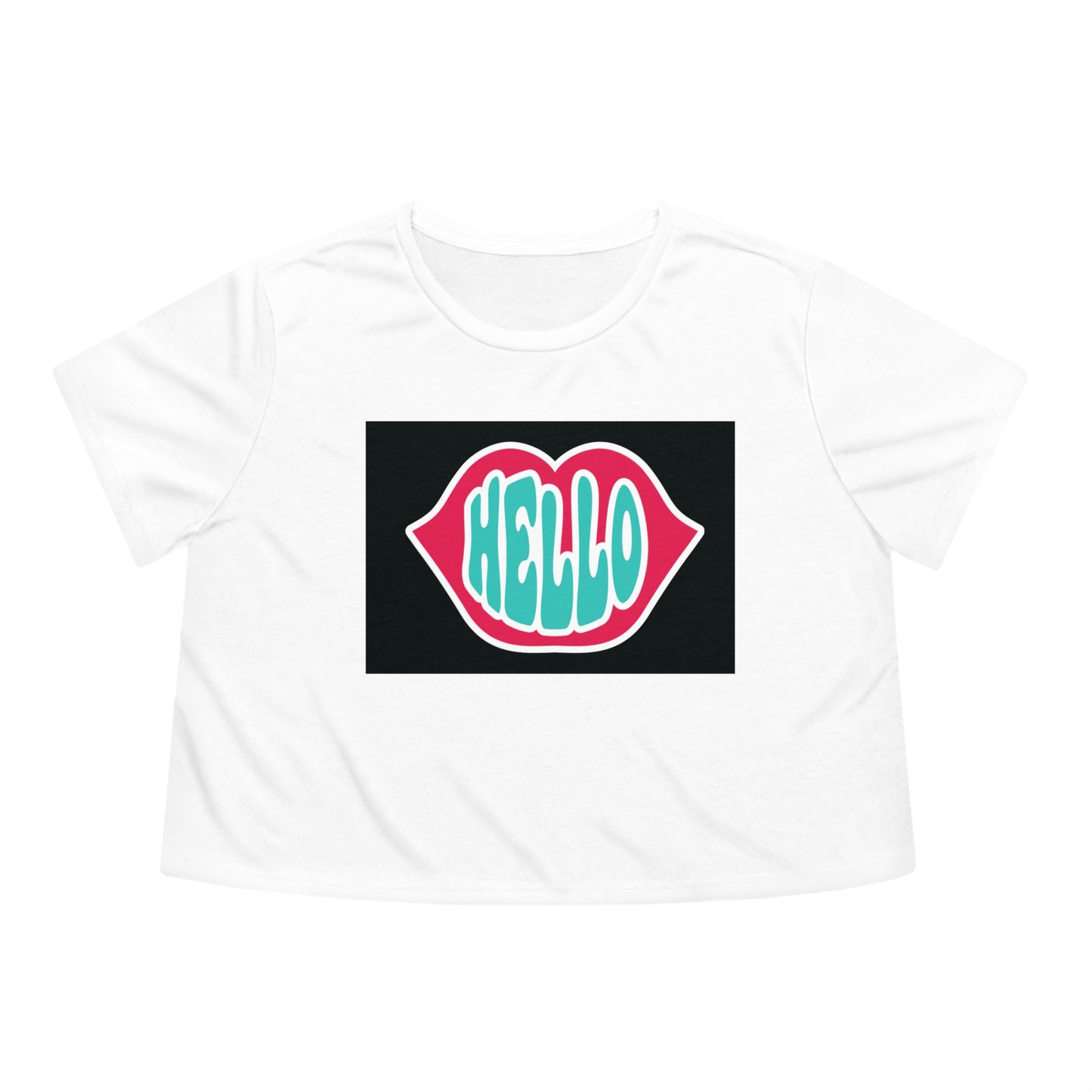 Women's Flowy Cropped Tee