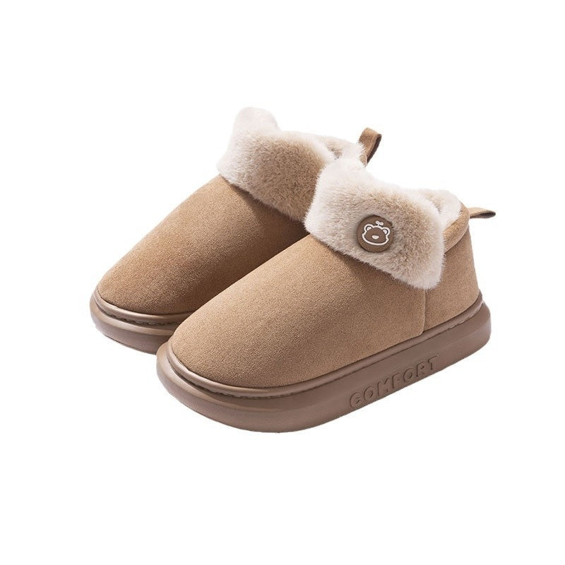 Winter Snow Boots Platform Heel Covered Cotton Slippers Ladies New Viralgem Store