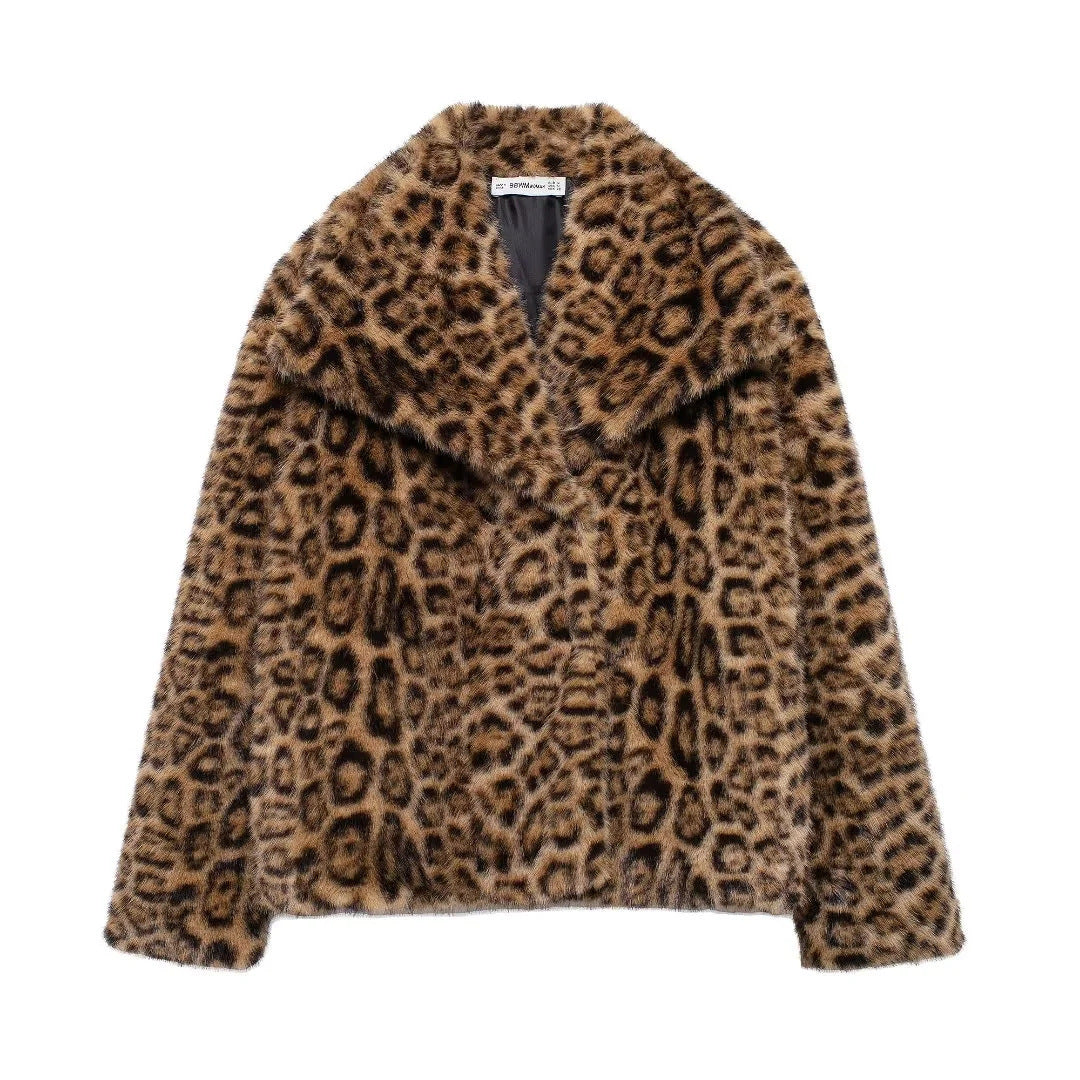 Women's Faux Fur Fluffy Jacket Viralgem Store