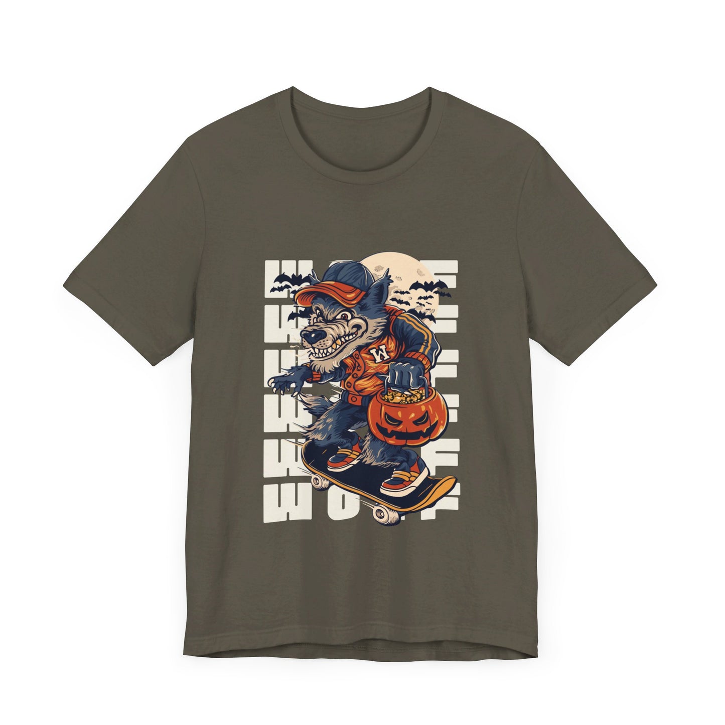 Wolf tshirt, Vintage, Screen Print T-Shirt, Graphic Tee, Unisex Jersey Short Sleeve Tee