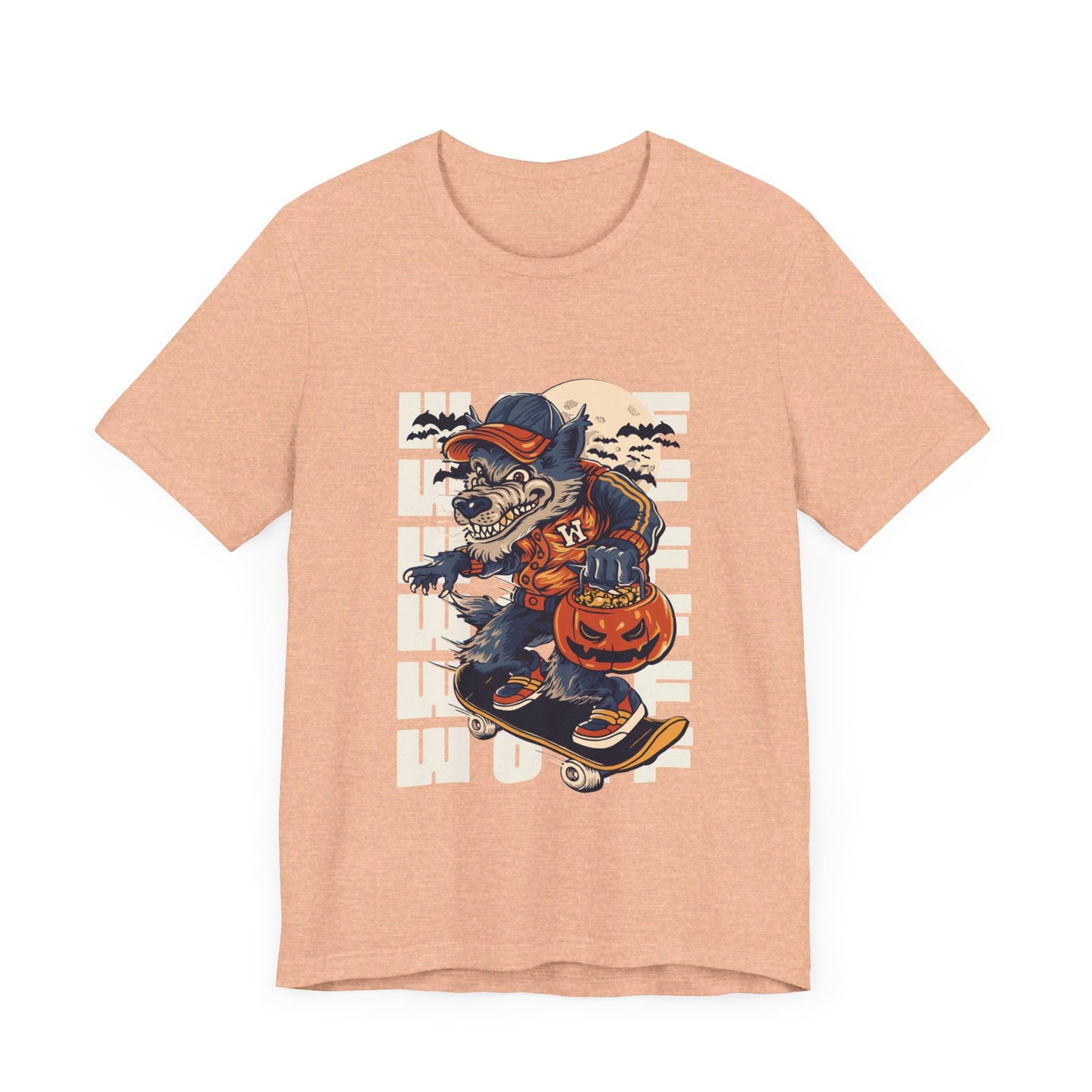 Wolf tshirt, Vintage, Screen Print T-Shirt, Graphic Tee, Unisex Jersey Short Sleeve Tee