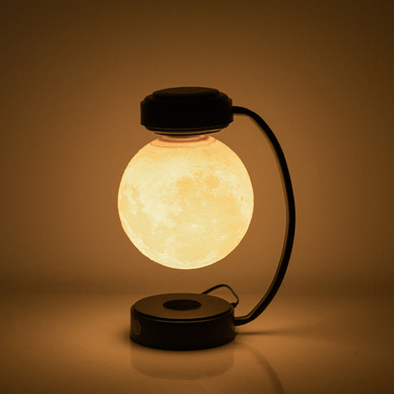 3D LED Moon Night Light Wireless Magnetic Levitating Rotating Floating Ball Lamp For School Office Bookshop Home Decoration Viralgem Store