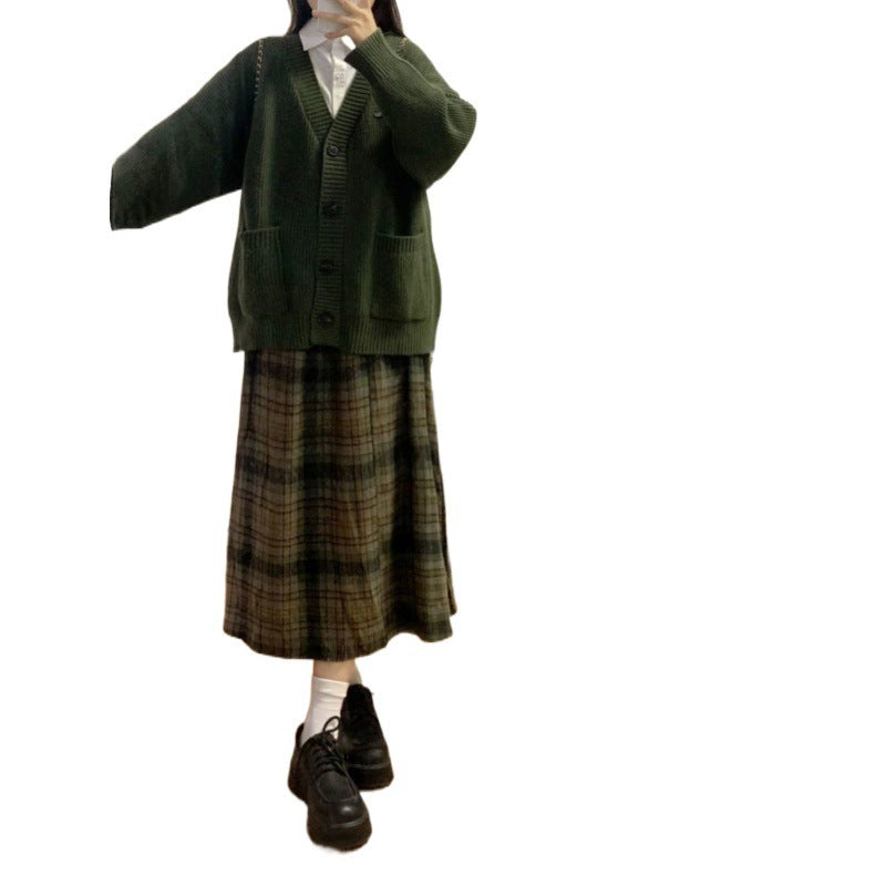 All-matching Autumn Knitted Sweater Cardigan