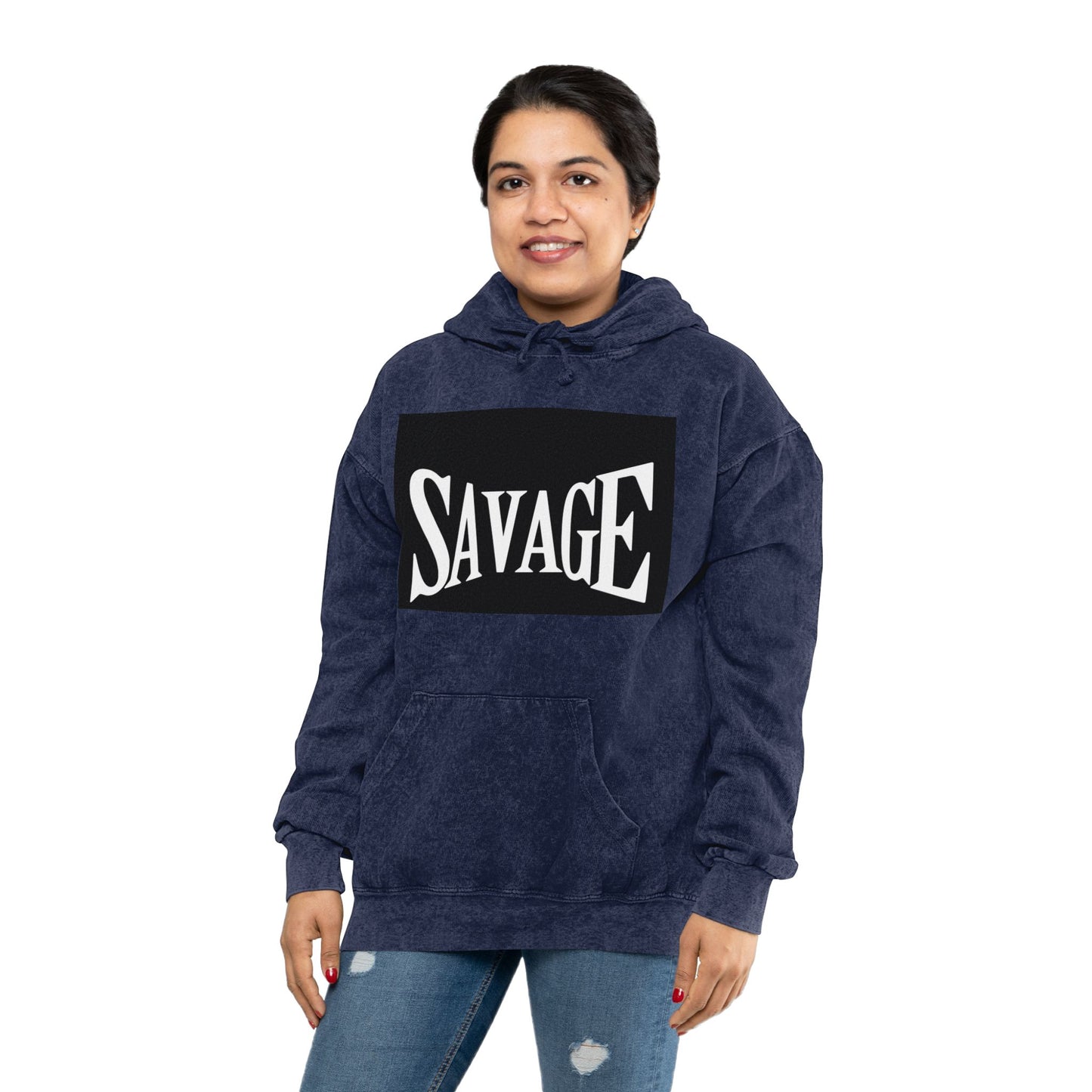 Unisex Mineral Wash Hoodie