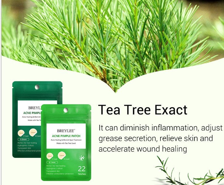 Tea Tree Acne Patch Fades Acne Marks and Ultra-thin Viralgem Store