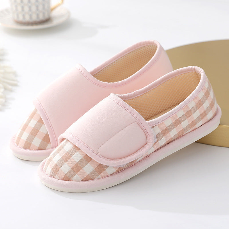 Spring And Autumn Home Thin Pregnant Women Postpartum Maternity Plus Size Confinement Shoes Soft Bottom Non-slip Viralgem Store