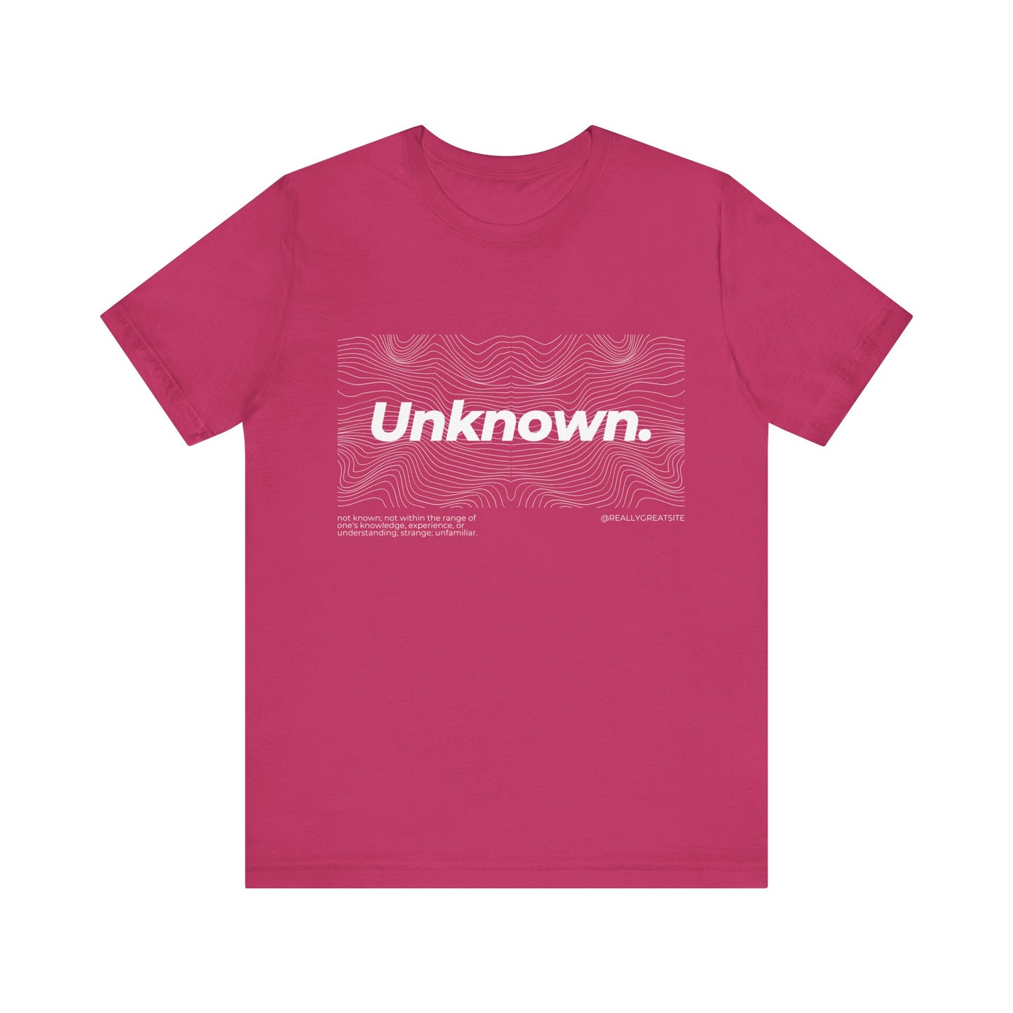 Unknown Tshirt, Anonymous Tshirt, Unisex Shirt