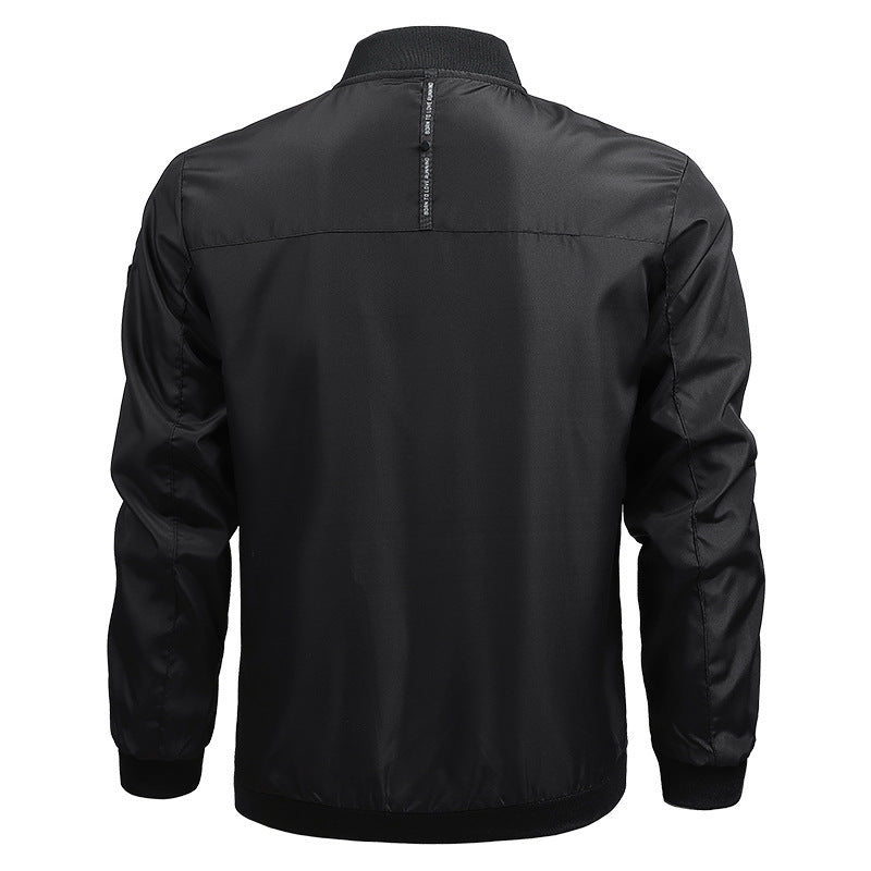 Spring And Autumn Casual Solid Color Men's Coat Viralgem Store