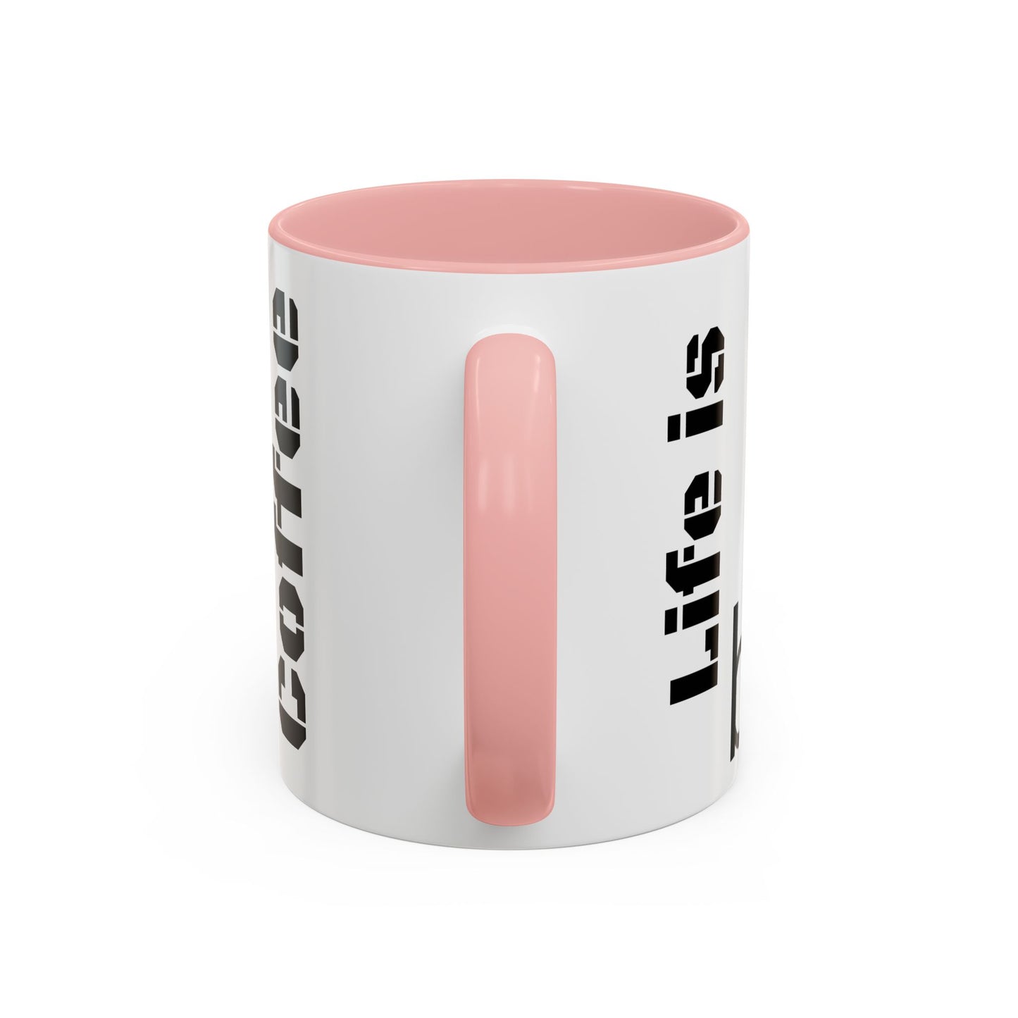 Accent Coffee Mug, 11oz, life is better with coffee