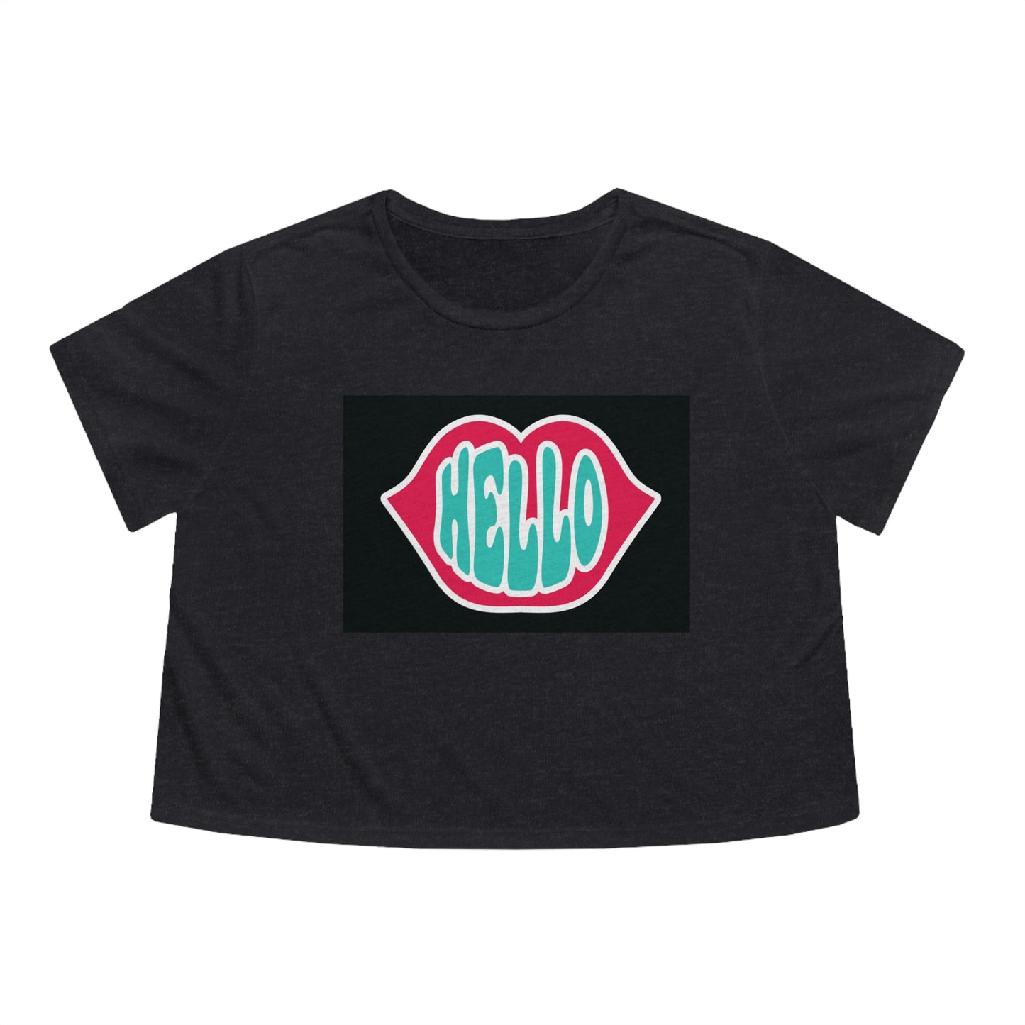 Women's Flowy Cropped Tee