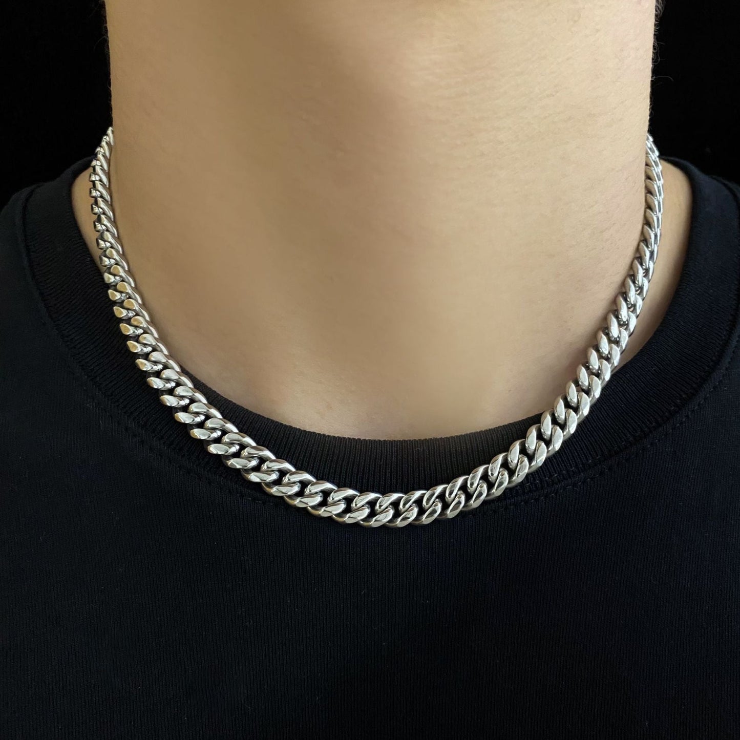 Three Dimensional Cut Hip Hop Choker Cuban Necklace Viralgem Store