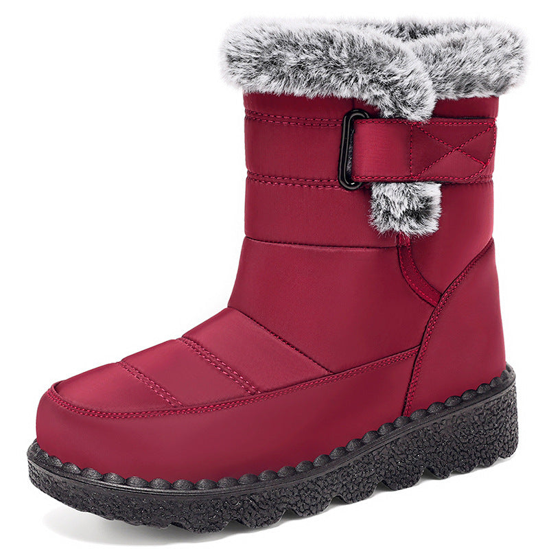Women's Snow Boots Fleece Lined Padded Warm Keeping Viralgem Store