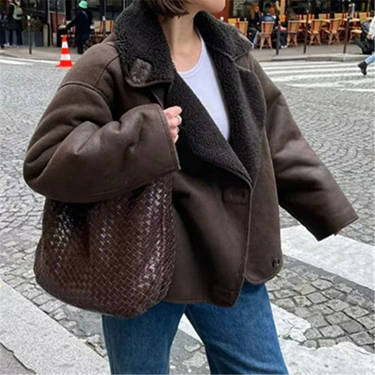 Women's Loose All-matching Casual Street Fashion Cotton-padded Jacket Viralgem Store