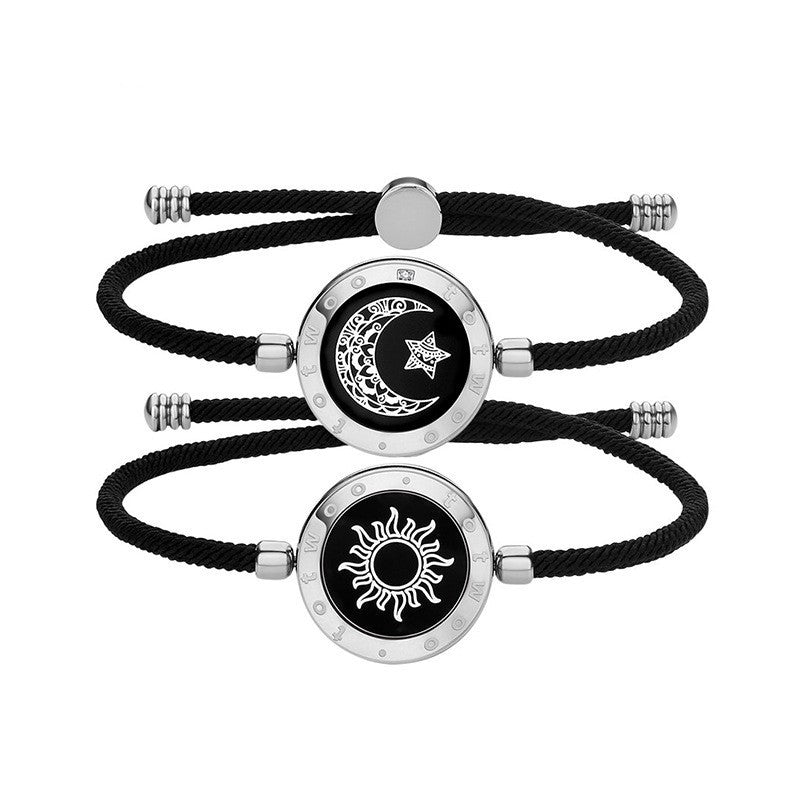 Sun-Moon Smart Sensing Couple Bracelet Viralgem Store