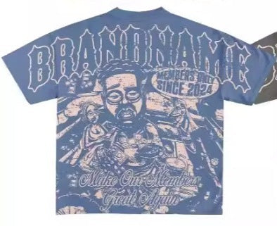 Y2g Harajuku Style T-shirt Men's Hip Hop Gothic Top Viralgem Store