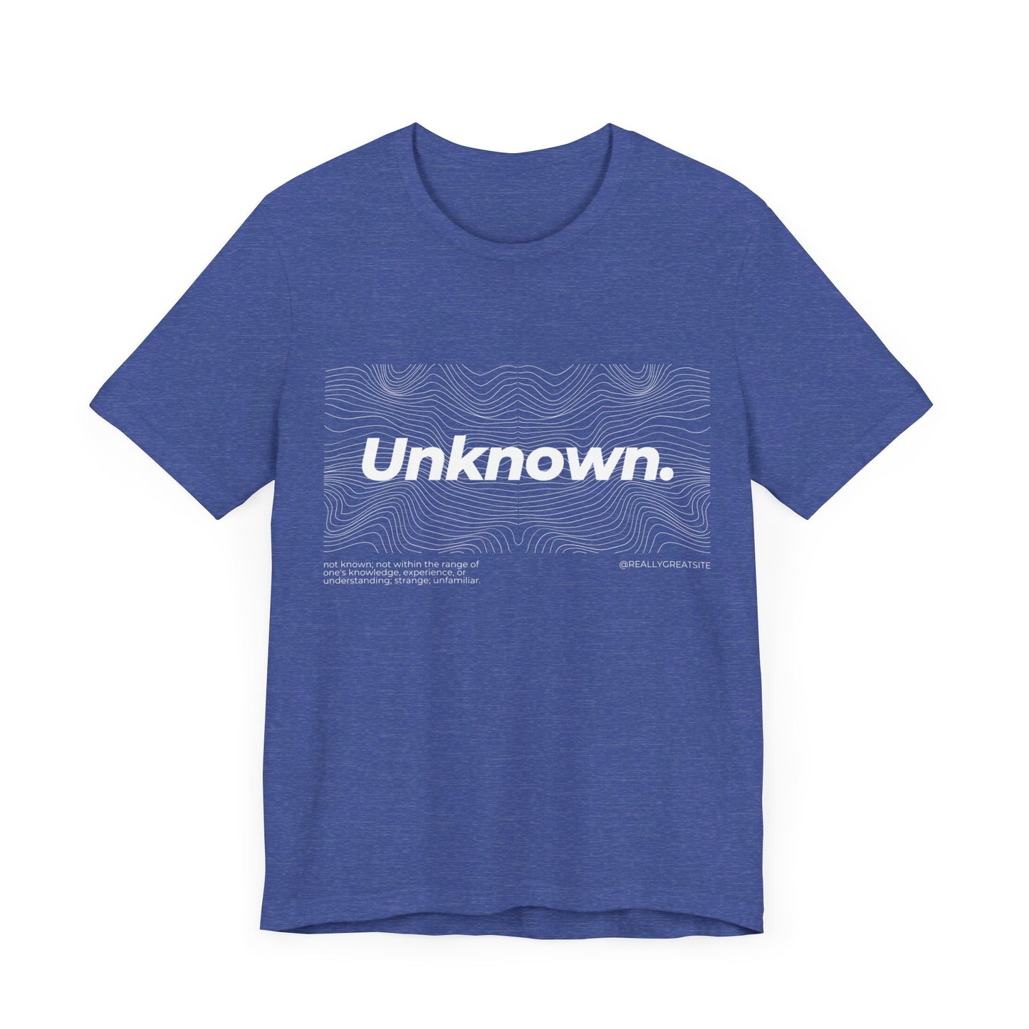 Unknown Tshirt, Anonymous Tshirt, Unisex Shirt
