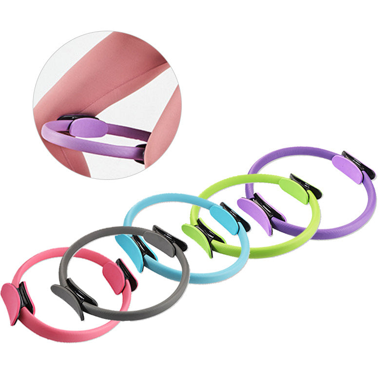 Yoga Fitness Pilates Ring Women Girls Circle Magic Dual Exercise Home Gym Workout Sports Lose Weight Body Resistance Viralgem Store