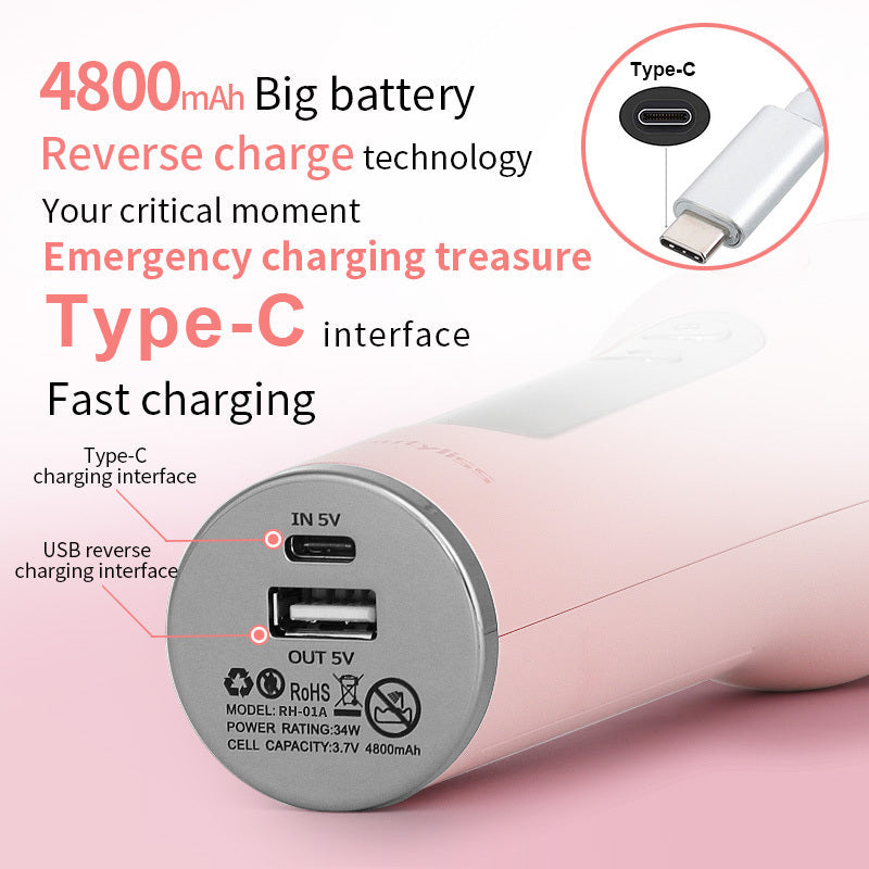 Wireless Automatic Curler USB  LCD Screen Ceramic Heating Anti-perm Curler Viralgem Store