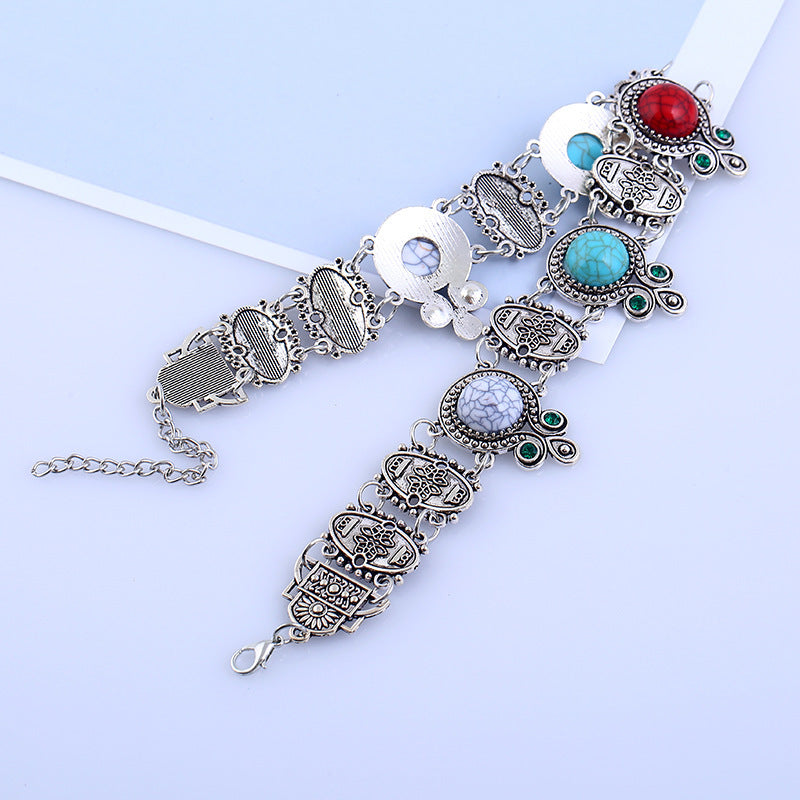 Turquoise Bead Short Necklace Choker Women's Jewelry Viralgem Store