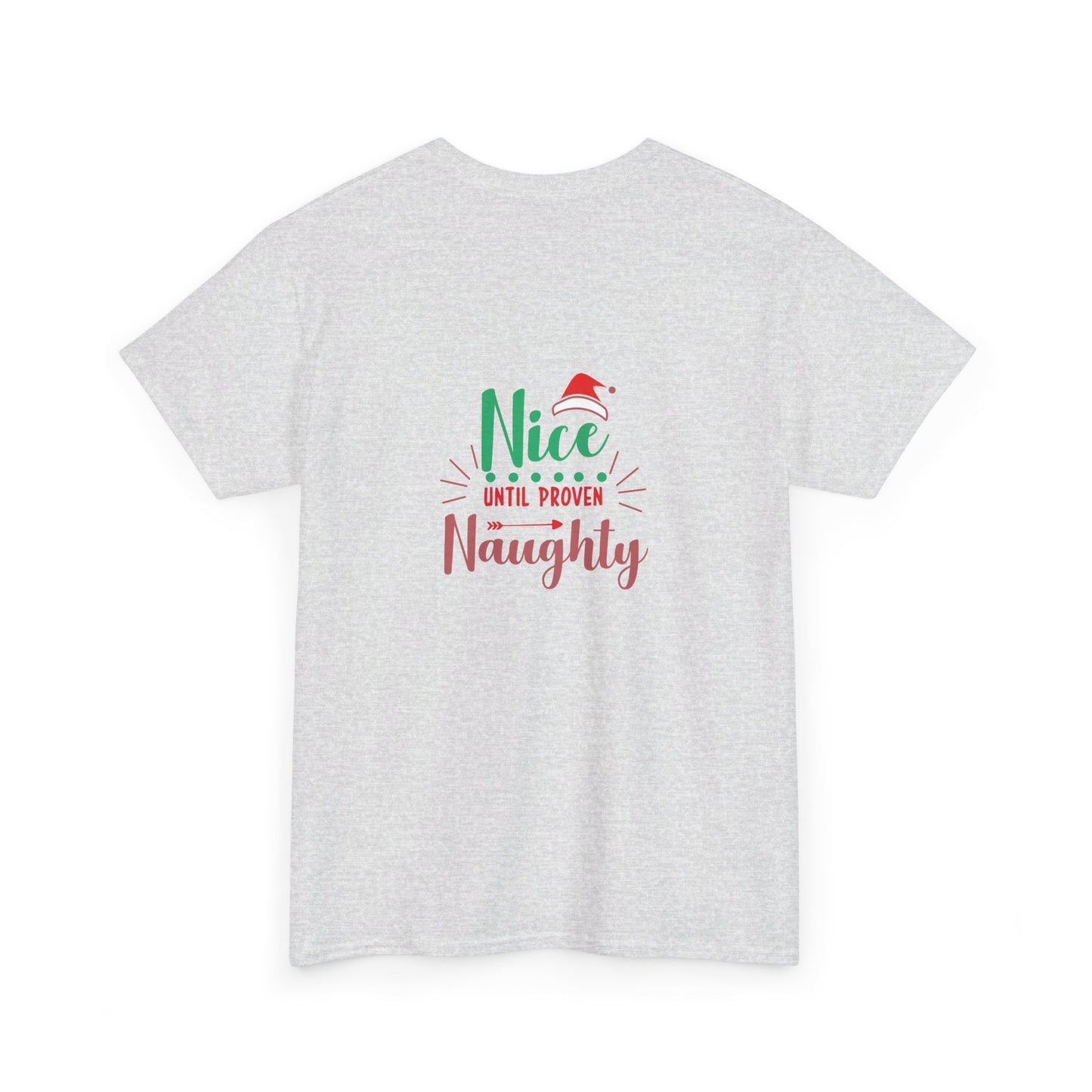 Unisex Heavy Cotton Tee Seasonal Tshirt Christmas Tshirt multi colors