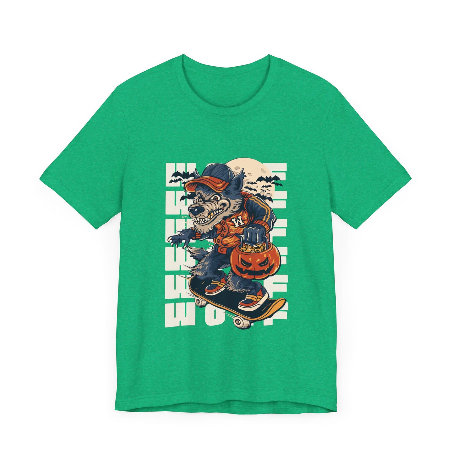 Wolf tshirt, Vintage, Screen Print T-Shirt, Graphic Tee, Unisex Jersey Short Sleeve Tee