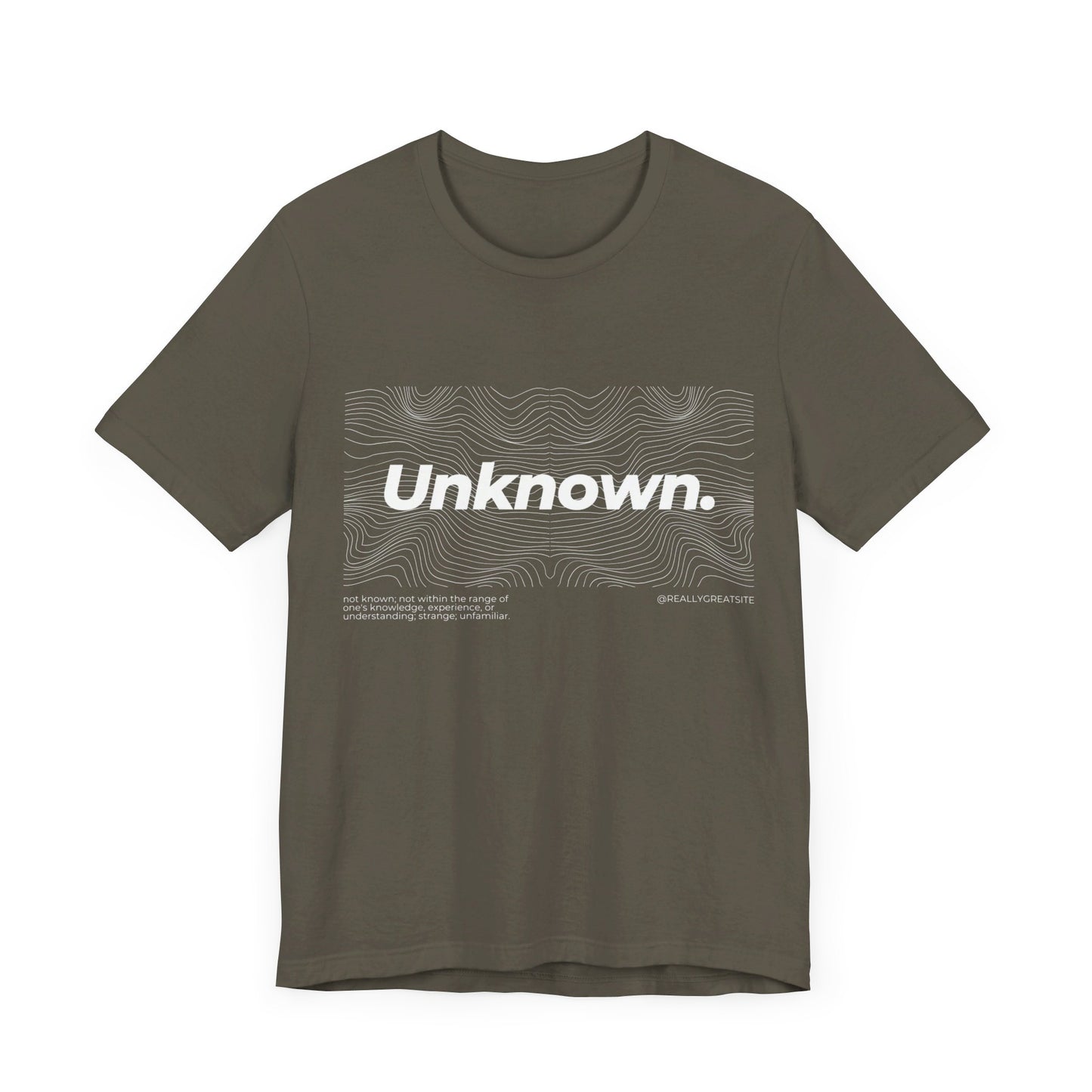 Unknown Tshirt, Anonymous Tshirt, Unisex Shirt