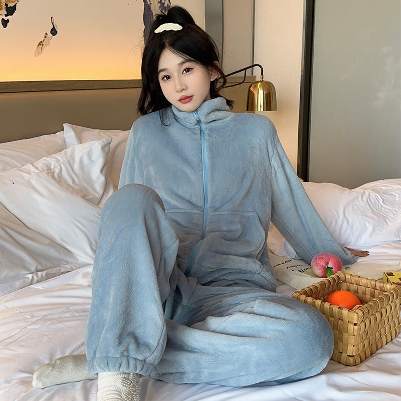 Women's Autumn And Winter Coral Fleece Pajamas Viralgem Store