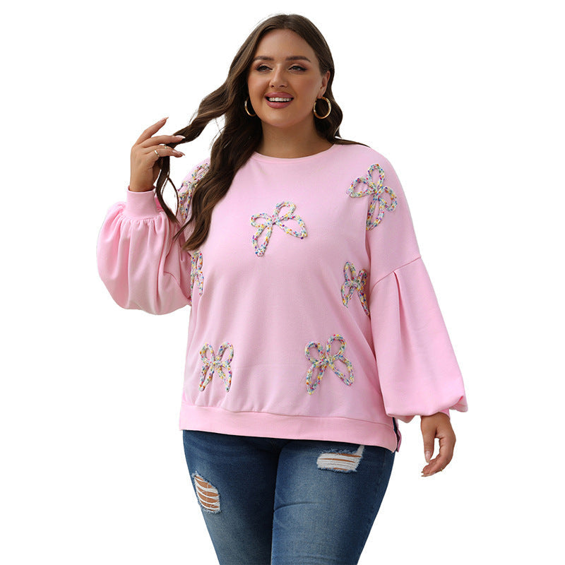 Winter New Loose All-matching Crew Neck Pullover Sweatshirt Women Viralgem Store