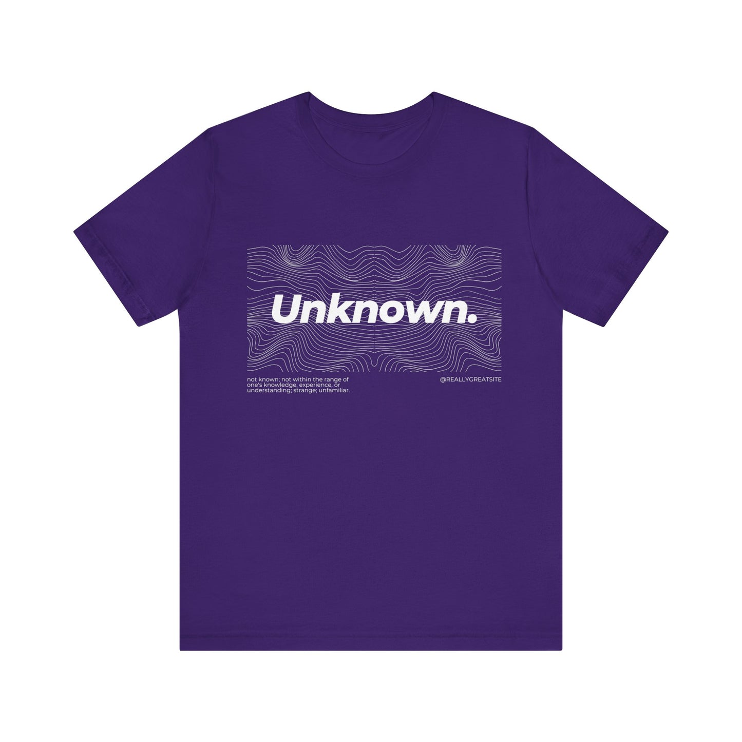 Unknown Tshirt, Anonymous Tshirt, Unisex Shirt