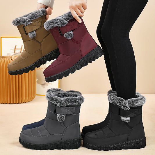 Women's Snow Boots Fleece Lined Padded Warm Keeping Viralgem Store