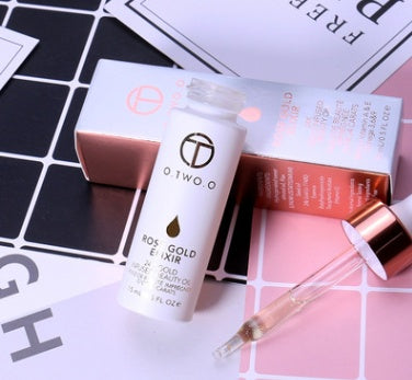 24k Rose Gold Elixir Skin Make Up Oil For Face Essential Oil Before Primer Foundation Moisturizing Face Oil Anti-aging Viralgem Store